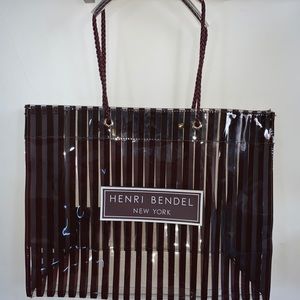 Henri Bendel Clear Tote Bag NWOT